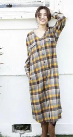 PENDLETON(ペンドルトン)】チェックワンピース