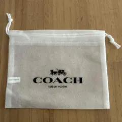 COACH 不織布袋　コーチ　巾着袋