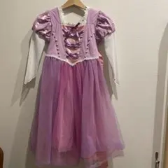 120ラプンツェル風 ドレス プリンセス コスチューム ディズニー ハロウィン