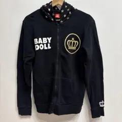 BABY DOLL ブラック パーカー M