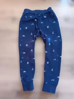 サメポケット付きネイビーパンツ