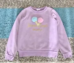 ★暖かい素材★ジェニィラブのトレーナー（150センチ）