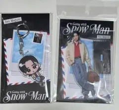 Snow Man 目黒蓮 アクリルスタンド キーホルダー セット 2026 - メルカリ