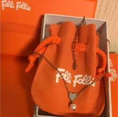 新品・未使用☆Folli Follie フォリフォリ ピンクゴールド ネックレス