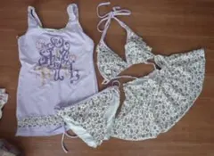 水着　４点セット　ビキニ　ワンピ　　新品