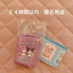 ガチャ　ミニキャリーケースチャーム　クロミ　マイメロ　サンリオ　スーツケース
