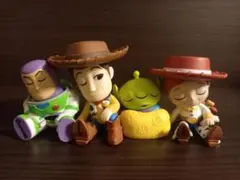 トイ・ストーリー　ガチャガチャ　肩ズンfip.　全4種セット　コンプリート
