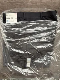 UNIQLO 感動パンツ ウルトラライト 95x76 黒のサムネイル