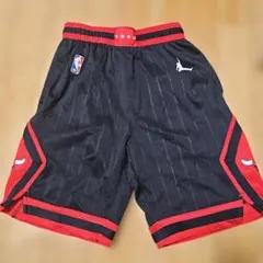 Jordan NBAパンツ ブラック/レッド S