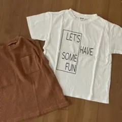新品ブリーズ Tシャツ&ベストセット　130