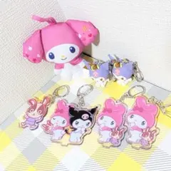 マイメロディ クロミ 7点セット 宇佐美 ハッピーセット アクキー ぬいぐるみ
