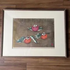 杉浦和利 絵画 菖蒲 - メルカリ