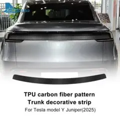 Tesla Model Y 2025＋　リアエンブレムトリム Tesla Model Y 2025＋ リアエンブレムトリム - メルカリ