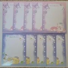 ⭐新品⭐　サンリオ　シールシート　リフィル　10枚