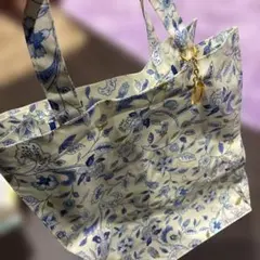 ミントン　花柄トートバッグ　35×31×12のサムネイル