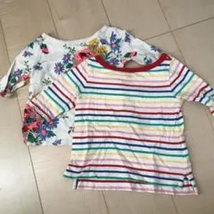 Tシャツ　ロンt  gap 80 2枚セット