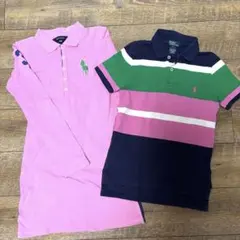 ラルフローレンポロシャツ・ワンピ2枚セット