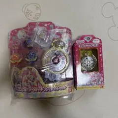 【新品】名探偵プリキュア ジュエルキュアウォッチ＆アイドルプリキュアのジュエル付