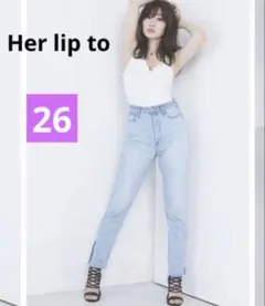 【新品】Her lip to Tokyo High Rise Jeans 26のサムネイル