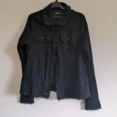 真っ黒の上からはおってPINK HOUSE