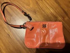 coach コーチ　ピンク　ポーチ