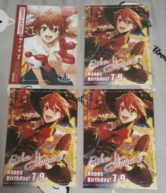 IDOLiSH7、TRIGGER　陸、天バースデーブロマイド、コースター