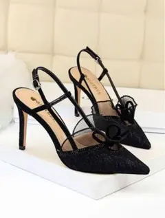 SHEIN レース ヒール 23cm