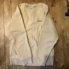 carhartt ベージュ スウェット