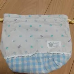 水玉模様 チェック柄 弁当袋