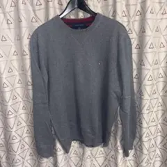 TOMMY HILFIGER コットンニット クルーネックセーター