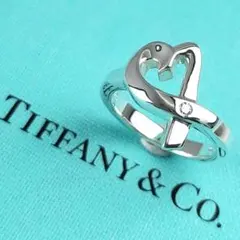 美品✨TIFFANYティファニー フック＆アイ シルバーリング13号 SV925