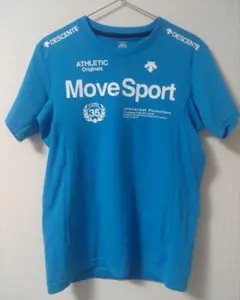 DESCENTE　Move Sport Tシャツ 青色