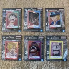 ワンピース　一番くじ　カードデザインアクリルスタンド　セット