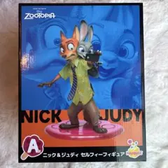 【新品・未開封】ズートピアA賞ニック&ジュディフィギュア/ハッピーくじ