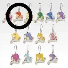 プリキュアくじ F賞シルエットメタルチャーム キュアルージュ