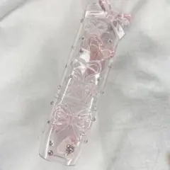 no.16 IQOSケース　アイコスケース iqosケース　ピンク　デコ　リボン