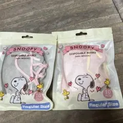 SNOOPY 不織布マスク 10枚入 2袋セットのサムネイル