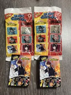 2個セット　マクドナルド ハッピーセット UNO 僕のヒーローアカデミア 轟焦凍