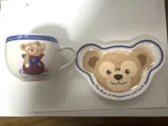 Disney ダッフィー マグカップとプレートセット