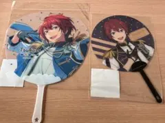 【新品・未開封】あんスタ　朱桜司　スケルトンうちわ　スタステ　うちわ