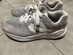 New Balance M5740スニーカー グレー/ホワイト