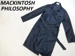 マッキントッシュフィロソフィー　スプリングコート　ネイビー　３８