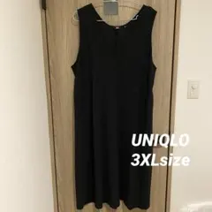 UNIQLO ユニクロ　ブラッシュドジャージージャンパースカート グレー　3XL