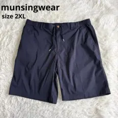 【マンシングウェア】極美品 ハーフパンツ ネイビー 2XL メンズのサムネイル