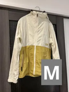 THE NORTH FACE マウンテンパーカー ホワイト/イエロー　Mサイズ