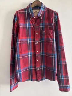 Hollister ホリスター チェック柄 長袖シャツ Lのサムネイル