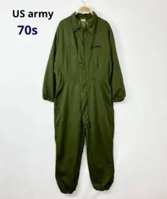 80s 米軍 ミリタリー ヘリクルー メカニック カバーオール つなぎ S51b