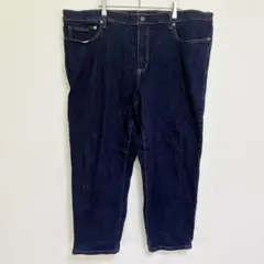 LANDS'END【44】ランズエンド デニム パンツ ネイビー ビッグサイズのサムネイル
