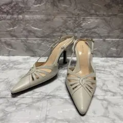 【美品】JOHNNYMOKE パンプス 37 23.5〜24cm