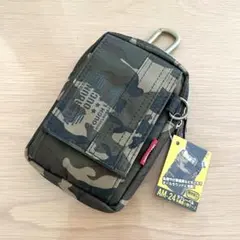 【新品】タフレーベル ミリタリー柄多機能小物ケース 中林製作所